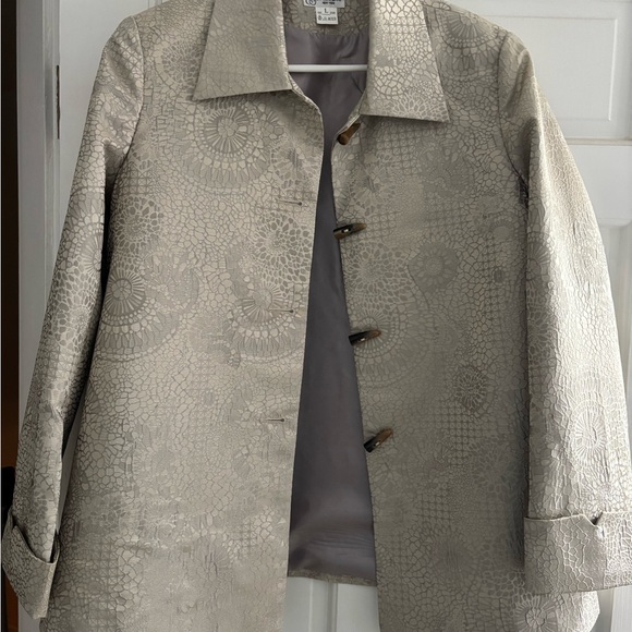 Grace Chuang Jackets & Blazers - Elegant Gray Women's Coat
